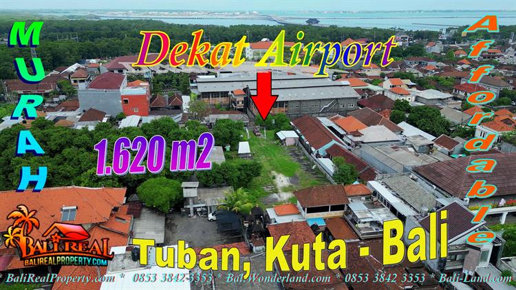 LAND FOR SALE AT TUBAN KUTA CLOSED TO NGURAH RAI AIRPORT BALI TJB2043